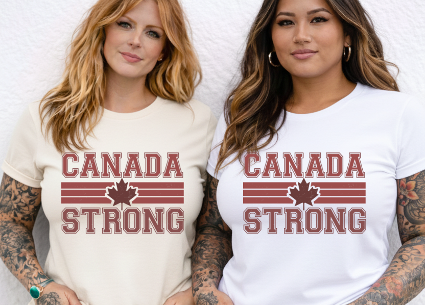 DTF Transfer Team Canada Canada Strong
