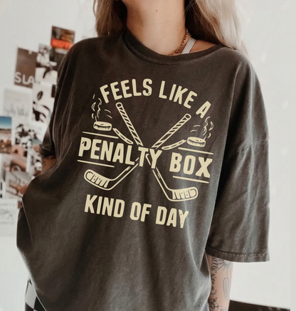 DTF Transfer Feels Like a Penalty Box Kind of Day – Funny Hockey
