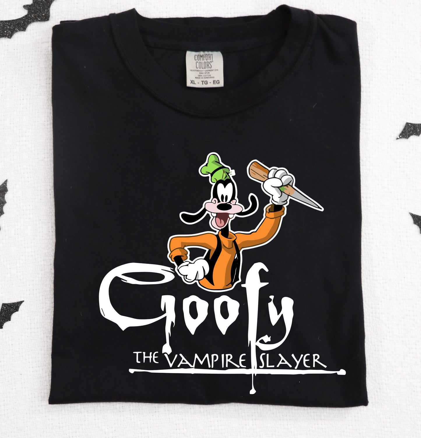 Sweatshirt Or T-Shirt  Fall  Halloween Goof The Vampire Slayer