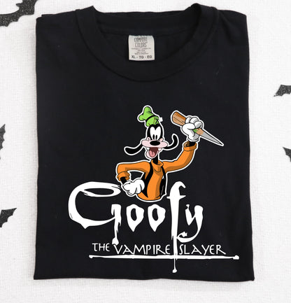 Sweatshirt Or T-Shirt  Fall  Halloween Goof The Vampire Slayer