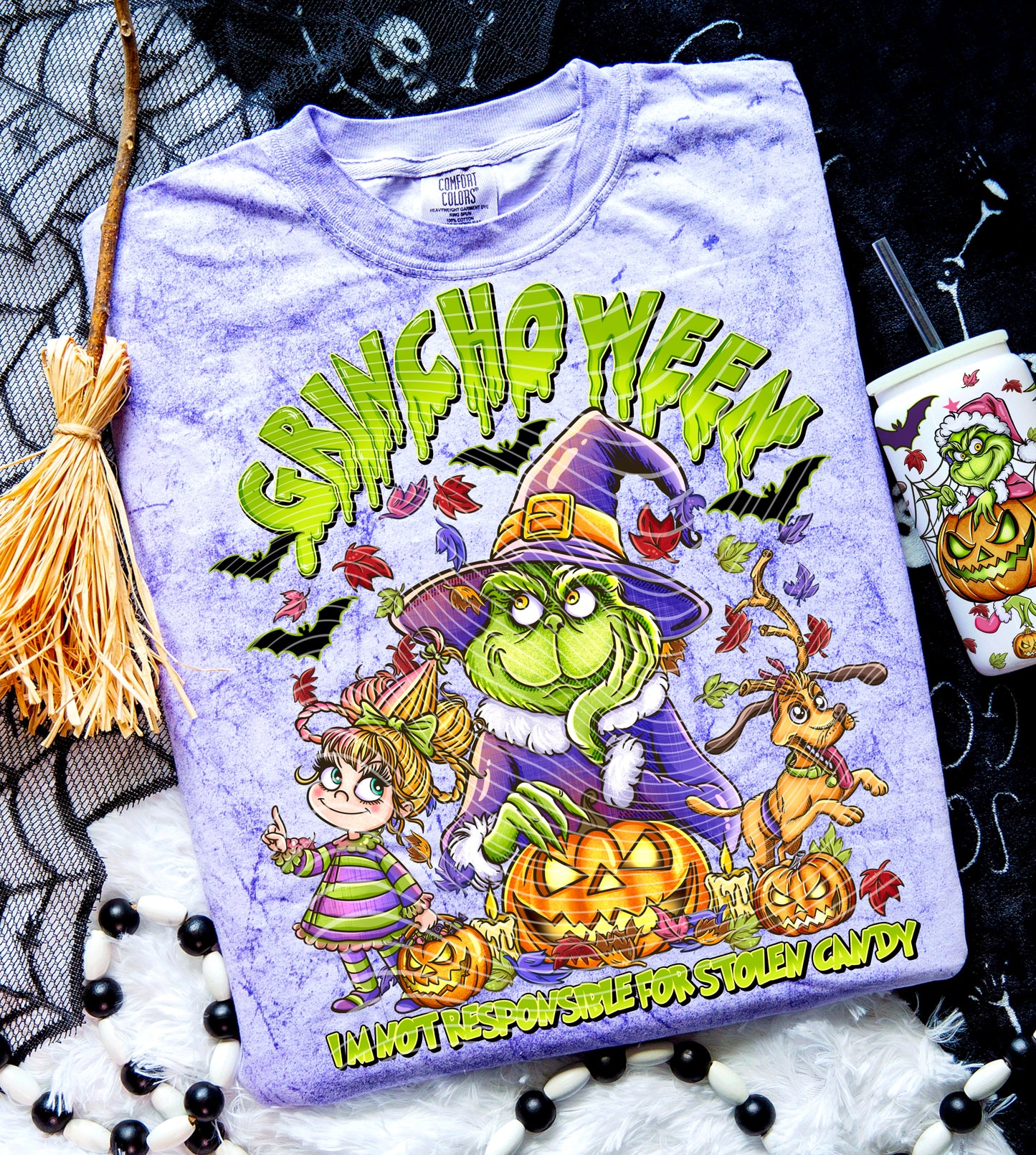 Sweatshirts T-Shirts Hoodies  Fall Halloween Grinchy Parody Halloween #4