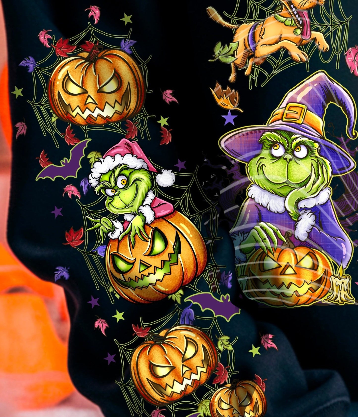 Sweatshirts T-Shirts Hoodies  Fall Halloween Grinchy Parody Halloween #2