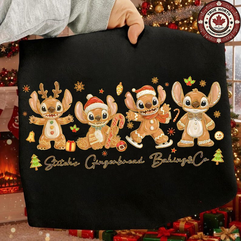 DTF Transfer – Festive Cookie Baking Co. Design
