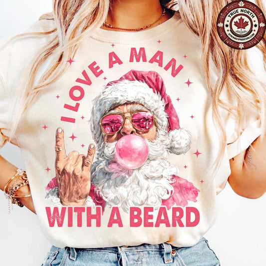 DTF Transfer I Love a Man With a Beard