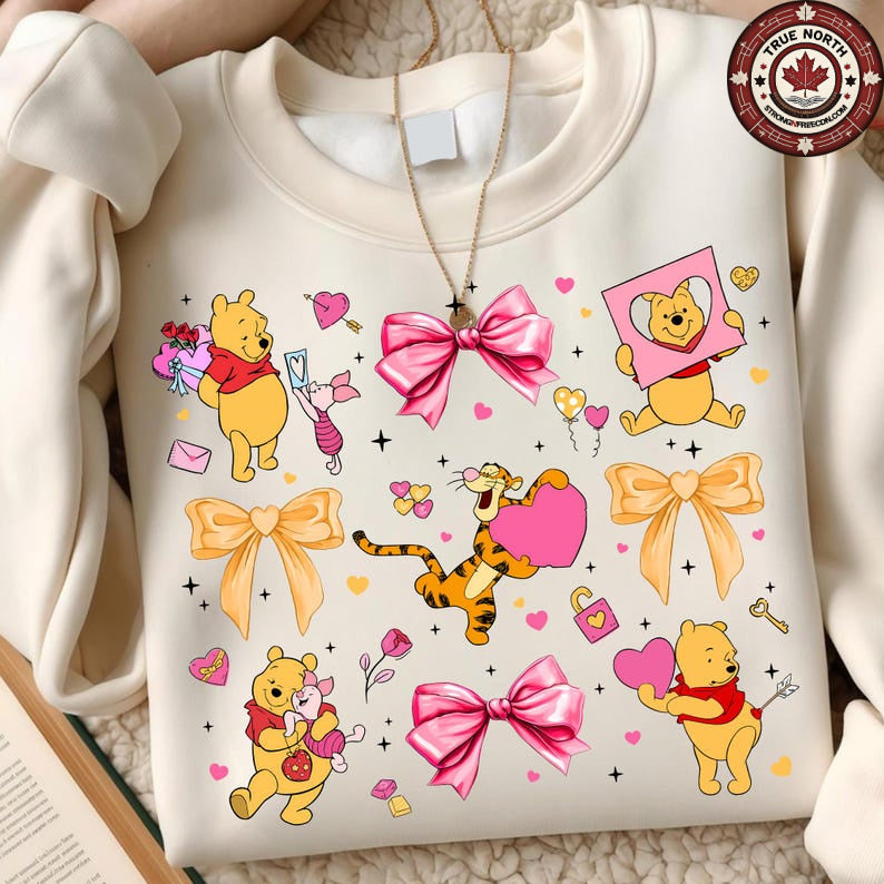 DTF Transfer Valentines – Cute Bear & Friends Valentine Love