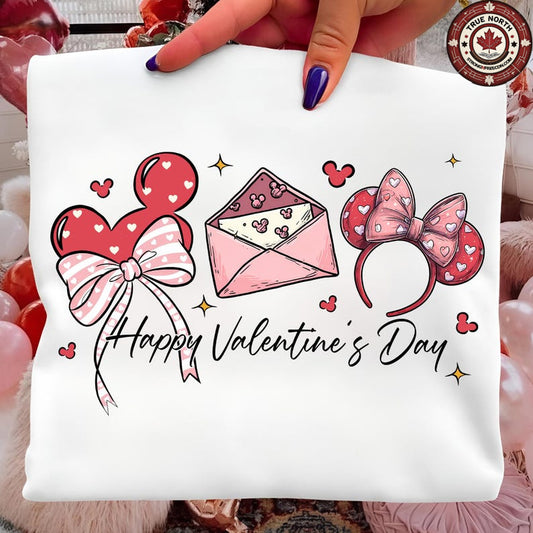 DTF Transfer Valentines – Cute Mouse Ears Valentine