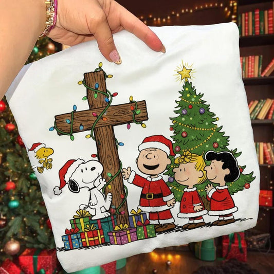 DTF Transfer – Christmas Tree, Cross & Holiday Joy Design