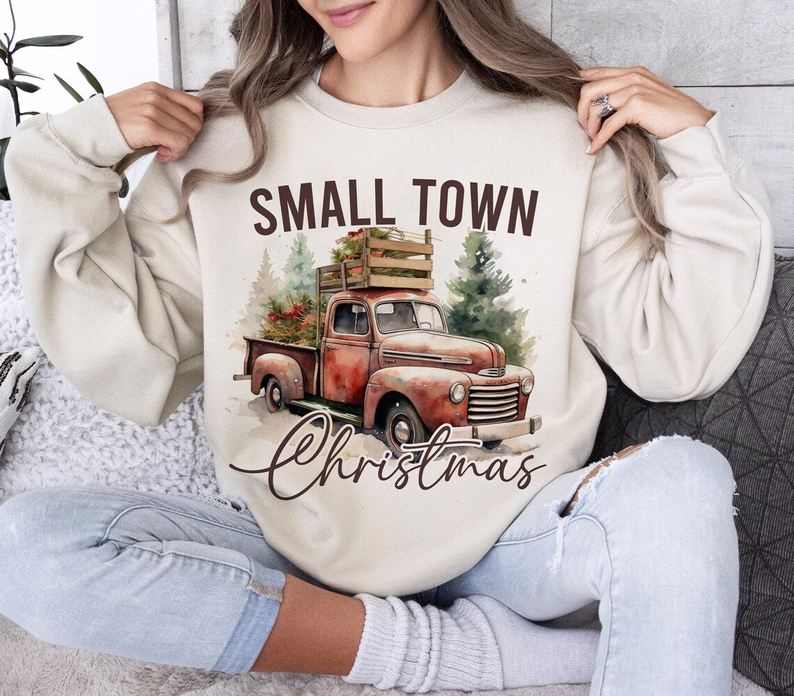 DTF Transfer Christmas Small Town Christmas