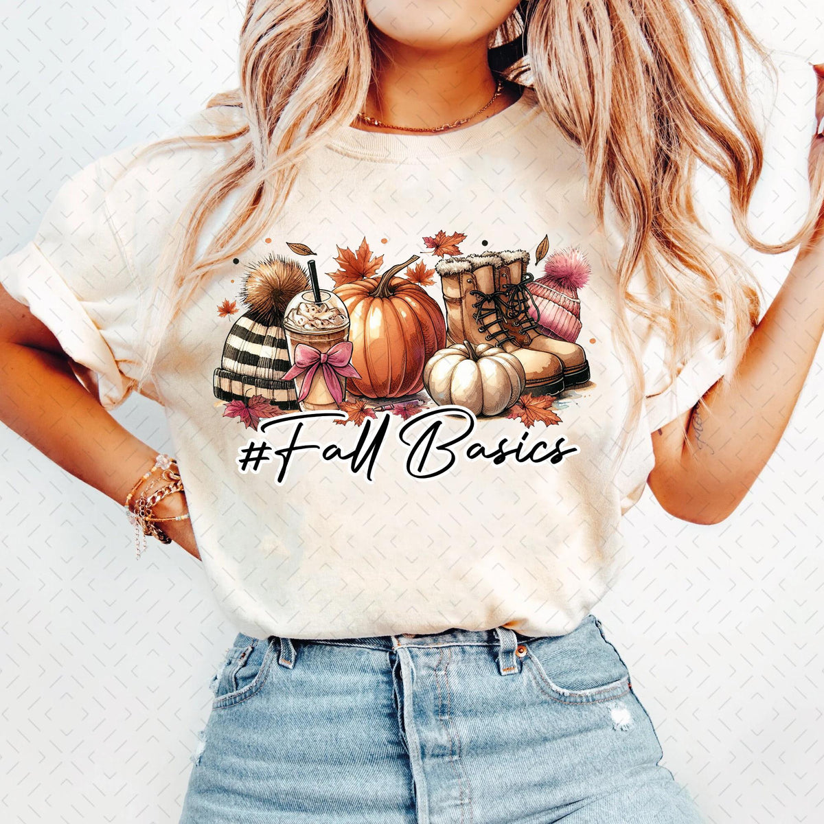 Fall Basics – Retro Fall DTF Transfer