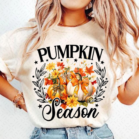 Coquette Pumpkin – Fall Pumpkin – Design 2 DTF Transfer