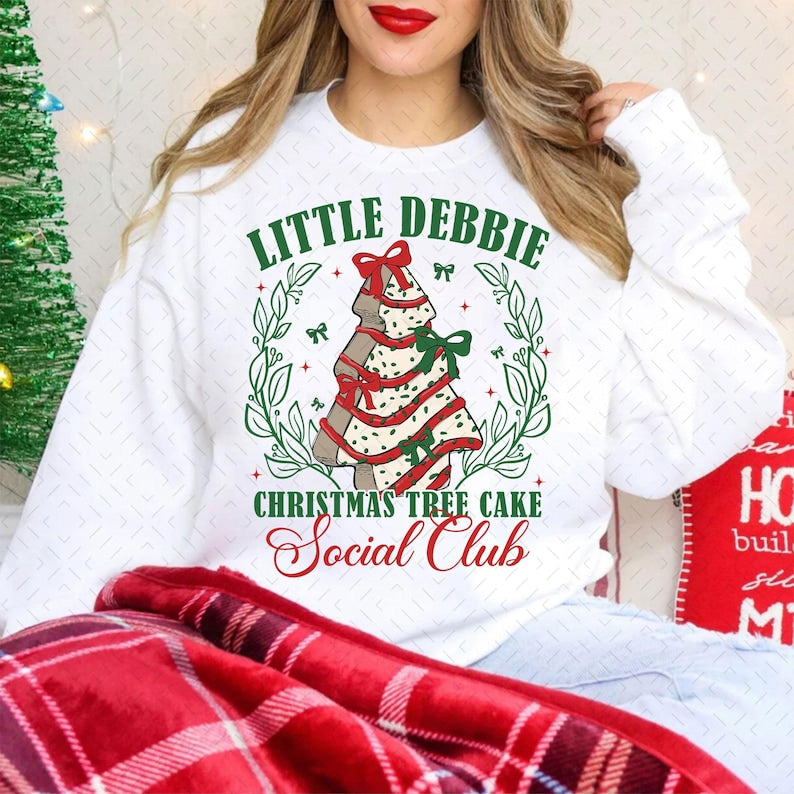 Christmas tree cake – Coquette tree cake – Farm fresh DTF transfer