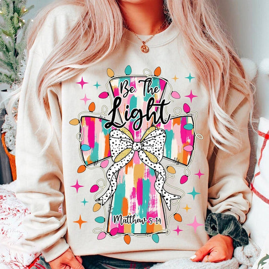 Be The Light – Jesus Christmas – Christian Christmas Light