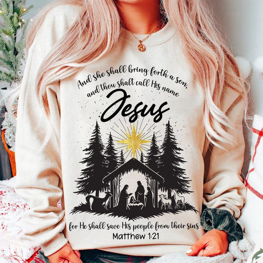 Jesus Christmas – She Shall Bring Forth a Son – O Come Let Us Adore Him