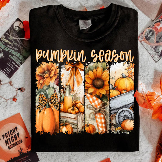 Pumpkin Season – Coquette Fall Pumpkin DTF Transfer