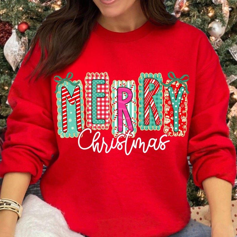 Coquette Christmas Tree – Christmas – Preppy DTF transfer