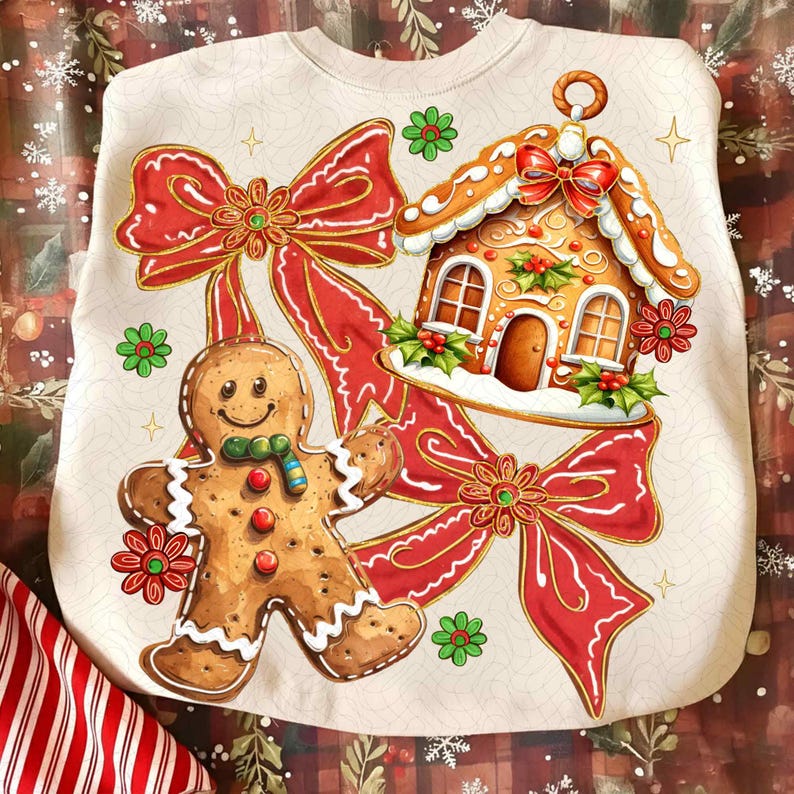 Gingerbread Christmas – Christmas – Gingerbread DTF transfer