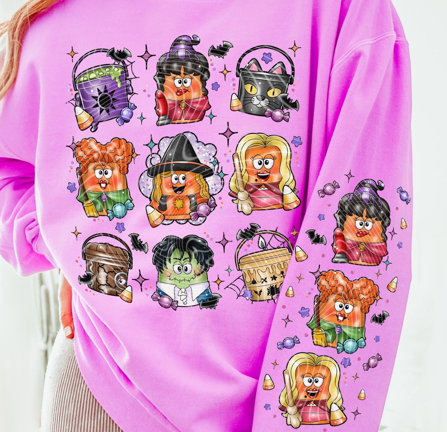 Sweatshirt or T-Shirt Hoodie Fall Halloween Hocus Pocus