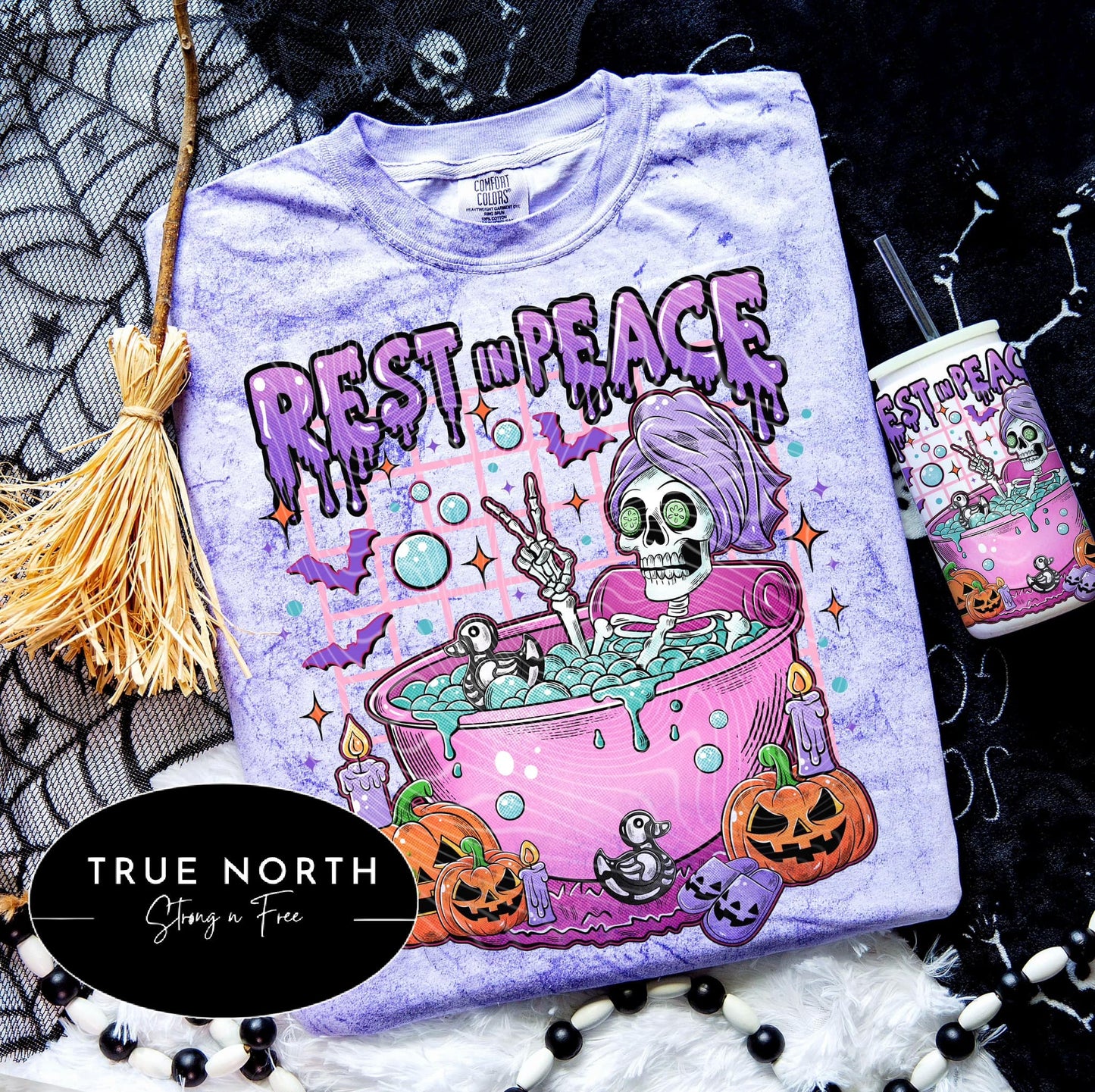 Sweatshirt T-Shirt Hoodie Fall  Halloween Rest In Peace