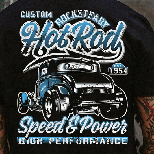 DTF Transfer Gear Heads Custom Hot Rod