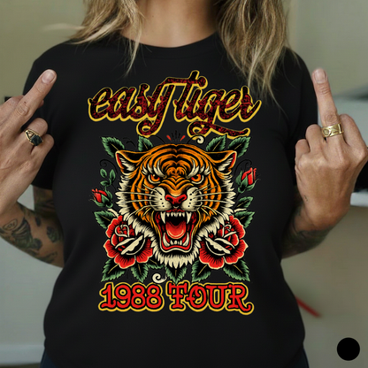 DTF Transfer Easy Tiger 1988 Tour Vintage Tattoo