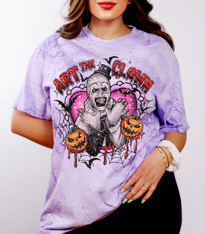 T-Shirt Or Sweatshirt  Fall  Halloween Art The Clown