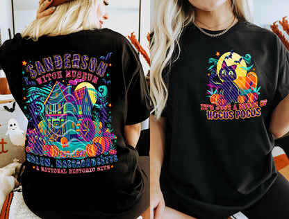 Sanderson Witch Museum – Salem Massachusetts Halloween Sweatshirt & Skirt Set