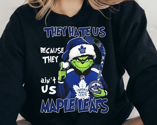 Sweatshirt Hoodie T-Shirt  Christmas They Hate Us Cause They Are Not Us