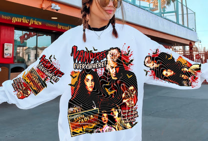 DTF Transfer Lost Boyss Vampire 80s Horror Sleeve Sweatshirt