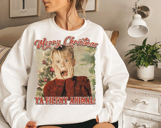 DTF Transfer Merry Christmas Home