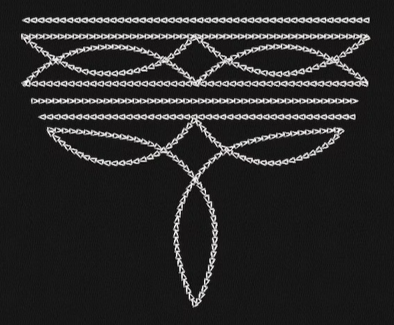 Embroidered Dragonfly Western Stitch Sweatshirt