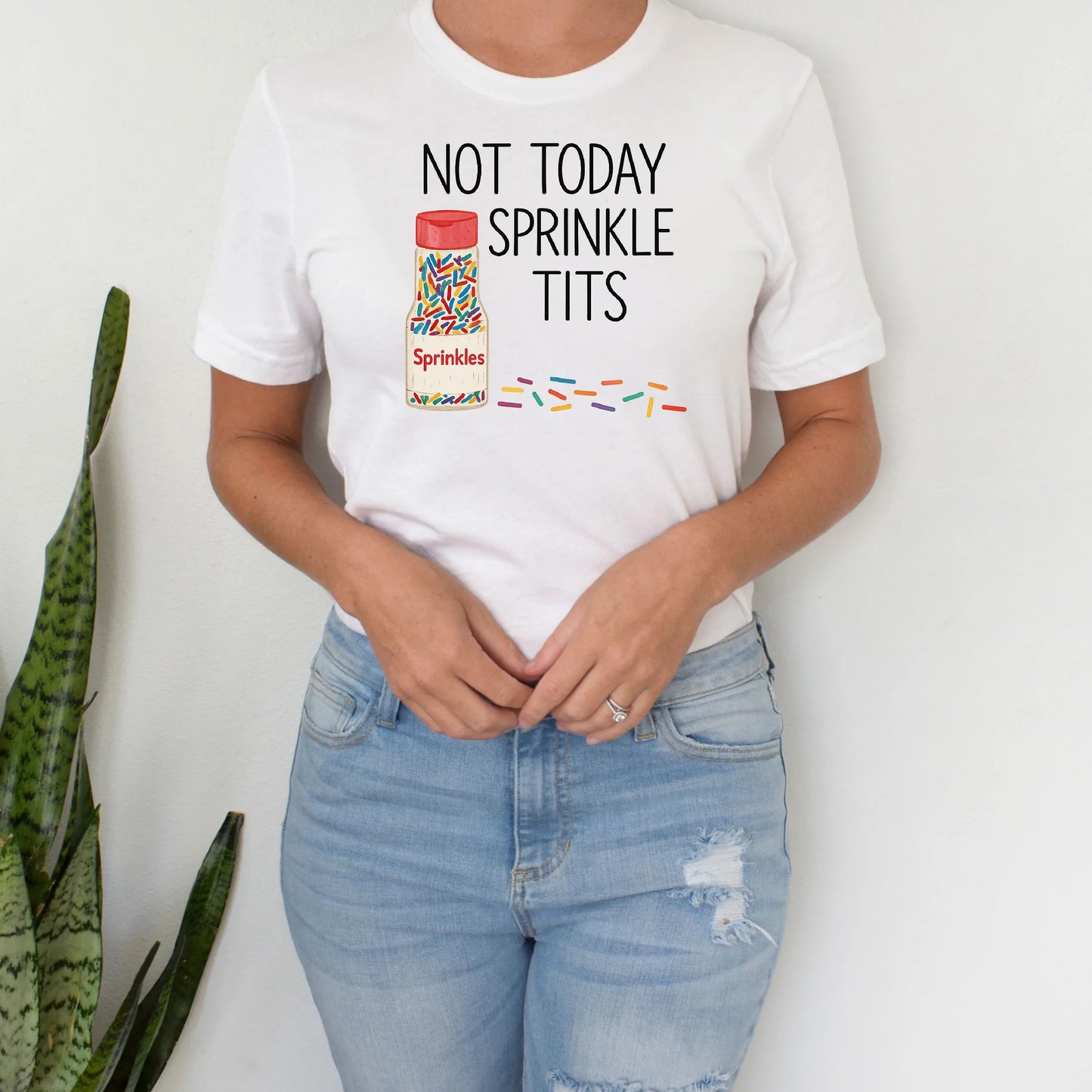 DTF Transfer Not Today Sprinkle Tits – Sassy Sprinkles Humor Graphic