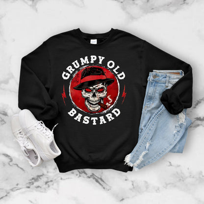 Sweatshirt Hoodie or T-Shirt Gear Heads Grumpy Old Bastard