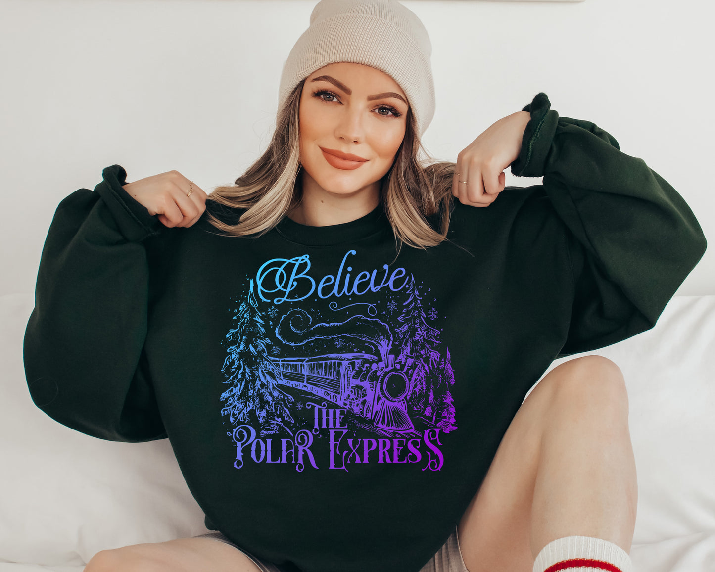 DTF Transfer Christmas Polar Express Comes in 6 Colors