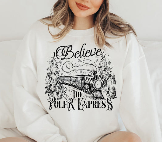 DTF Transfer Christmas Polar Express Comes in 6 Colors