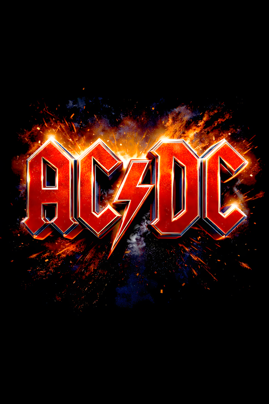 DTF Transfer Half-Tone Classic Rock