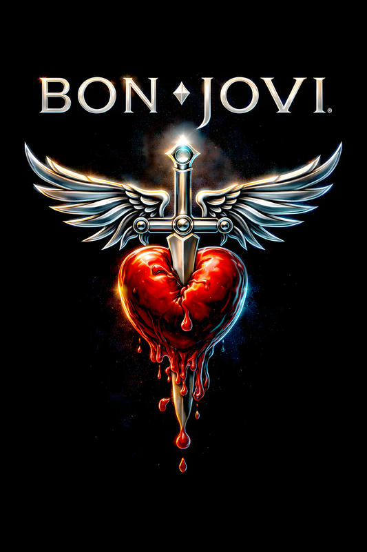 DTF Transfer Half-Tone Classic Rock