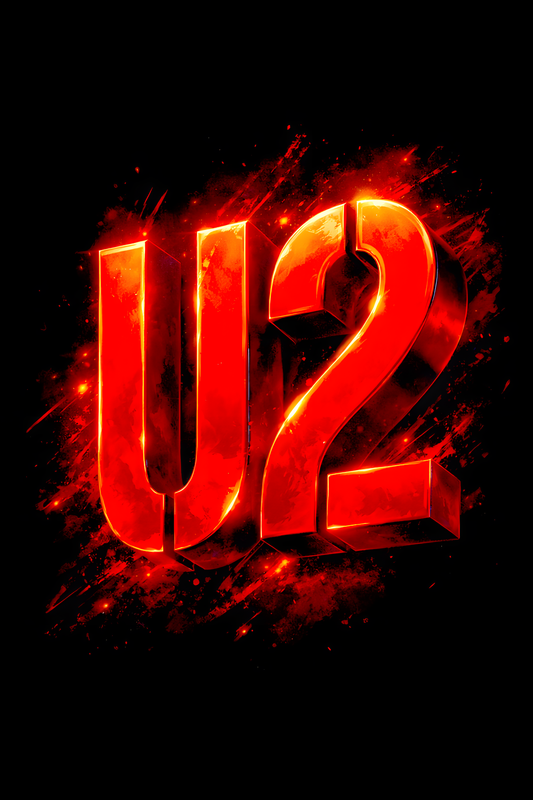 DTF Transfer Half-Tone Classic Rock