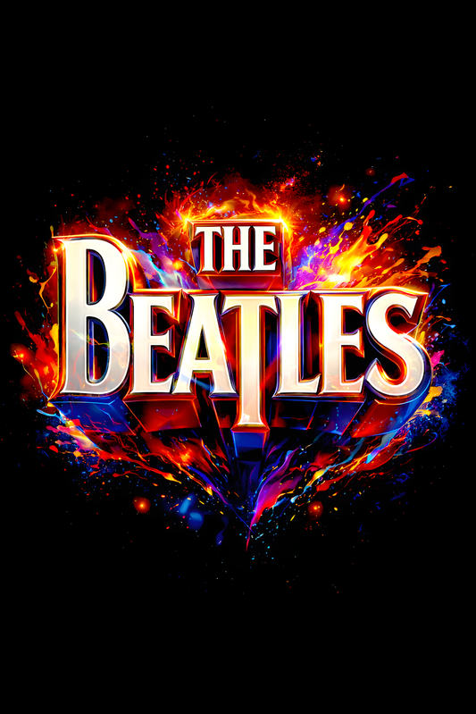 DTF Transfer Half-Tone Classic Rock