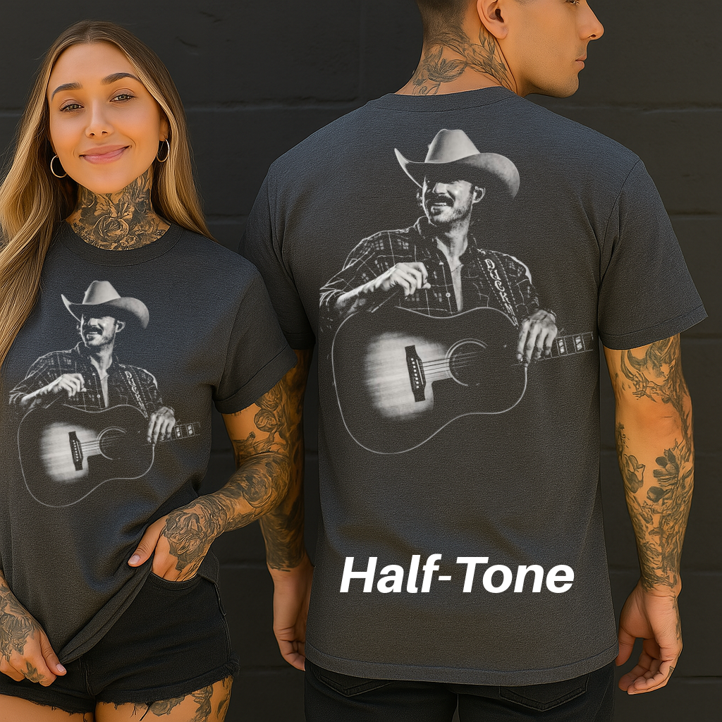 DTF Transfer Half-Tone Riley G Country