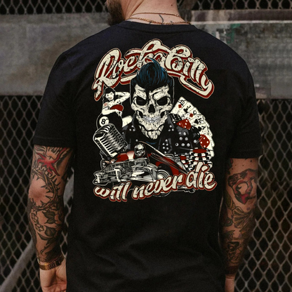 DTF Transfer Gear Heads  Rockabilly Vintage For Darks