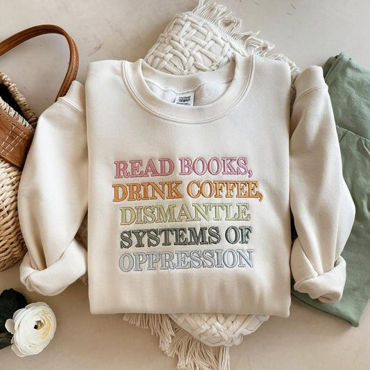 Embroidered Dismantle Systems of Oppression