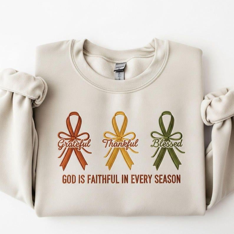 Embroidered God Is Faithful in Every Season