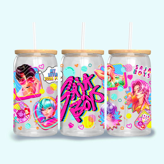 UV-DTF Cup Wrap Saja Boys Pink Pop