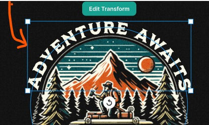 DTF Transfer Coastal Casters Fishing Club ✨Editable Transfer✨