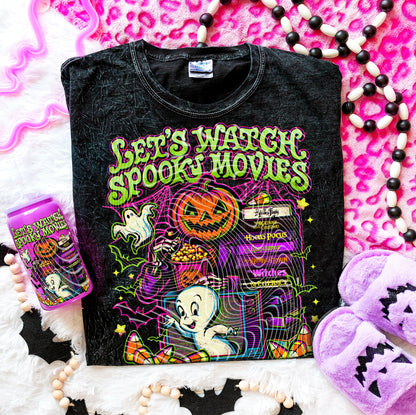 DTF Transfer Halloween – Let’s Watch Spooky Movies