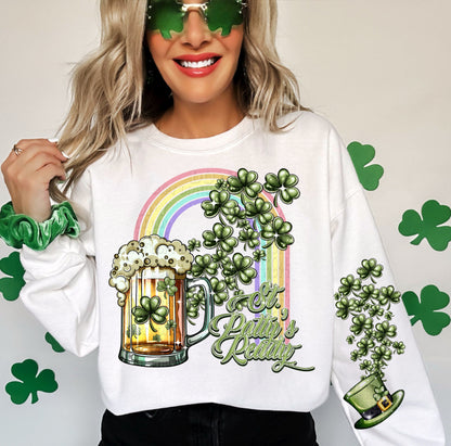 DTF Transfer St Patrick Day w/ Sleeve offered