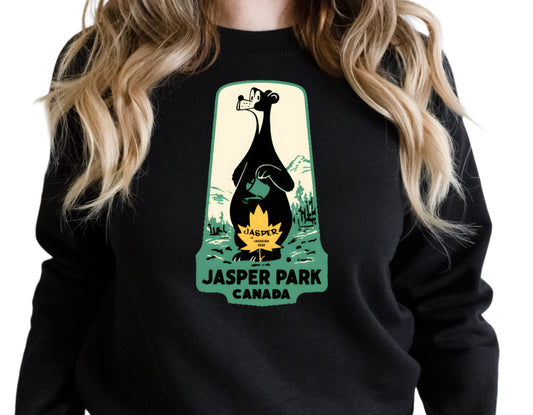 Sweatshirt Or T-Shirt Vintage Jasper Bear 1948 Style