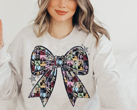 Sweatshirt Crew T-Shirt & Hoodie  Christmas  Taylor S Christmas Bow