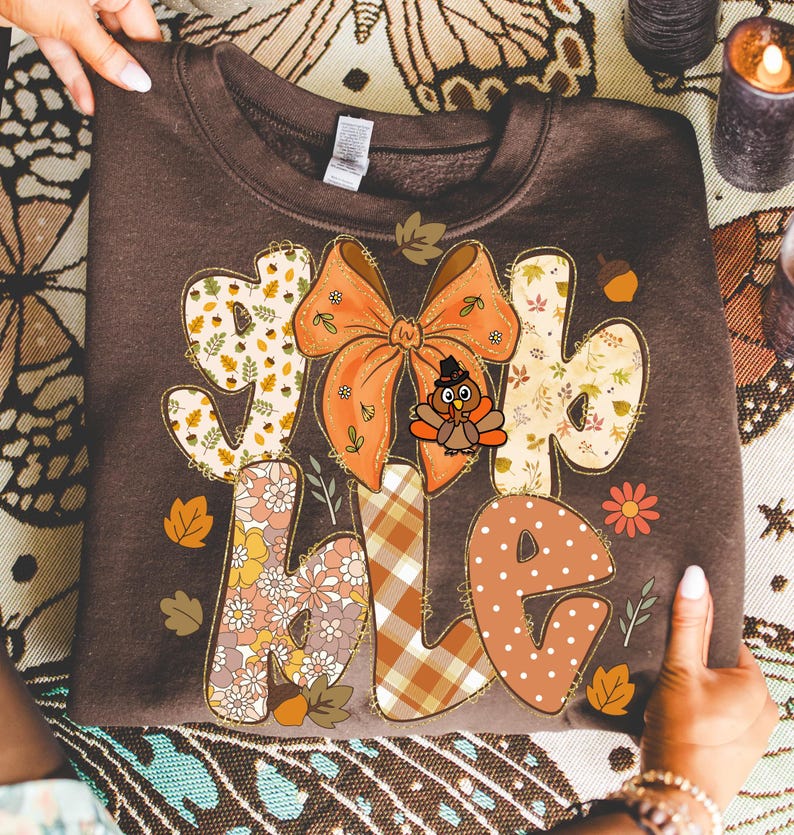 Thanksgiving Gobble Coquette – Turkey – Thanksgiving garment preview