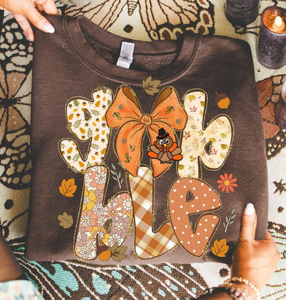 Thanksgiving Gobble Coquette – Turkey – Thanksgiving garment preview